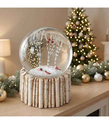 Amazon.com: CoolSnowGlobes Lab in the Woods Cool Snow Globe : Home